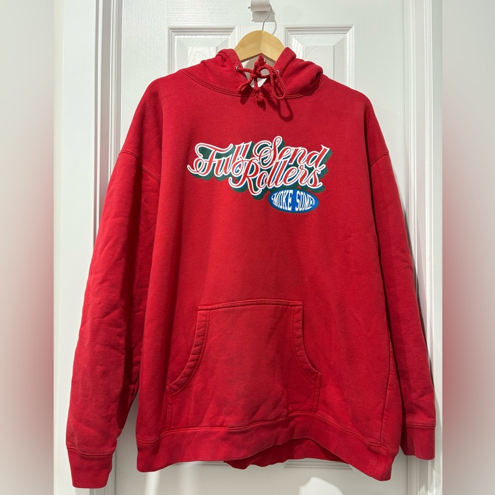 Full Send Rollers Red Hoodie Pullover Nelk Boys *$20 items 2 FOR 30*